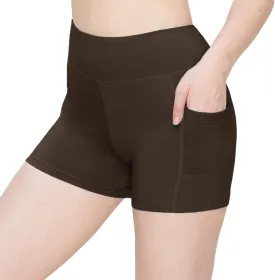 ALWAYS Women's 3" Soft Biker Shorts with Pockets
